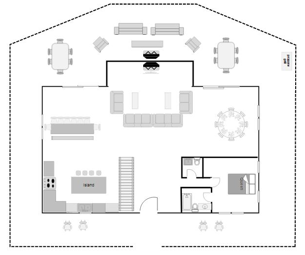 Rose Ridge Lodge Main Level